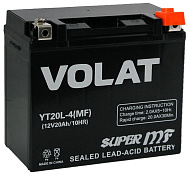 Аккумулятор VOLAT YT20L-4 MF (20 Ah)